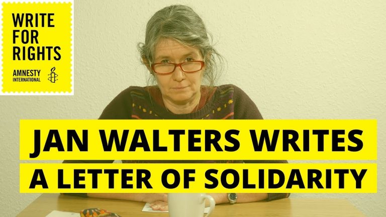 UK SOLICITOR AND MEMBER OF AMNESTY KIRKLEES WRITES A LETTER OF SOLIDARITY TO IMPRISONED JUDGE NESLIHAN EKINCI
