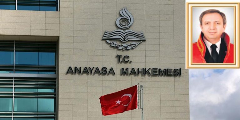 Scandalous decision of Constitutional Court against arrested justice Salih Sönmez