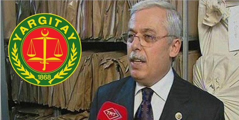 Former judge Ekrem Ertuğrul, former 9. Division Chief of Court of Cassation sentenced to 3 years 9 months in prison on 3 October 2019